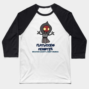 Compendium of Arcane Beasts and Critters - Flatwoods Monster Baseball T-Shirt